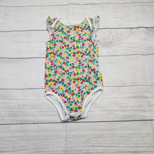18m BonTon Floral & Strawberry Bodysuit